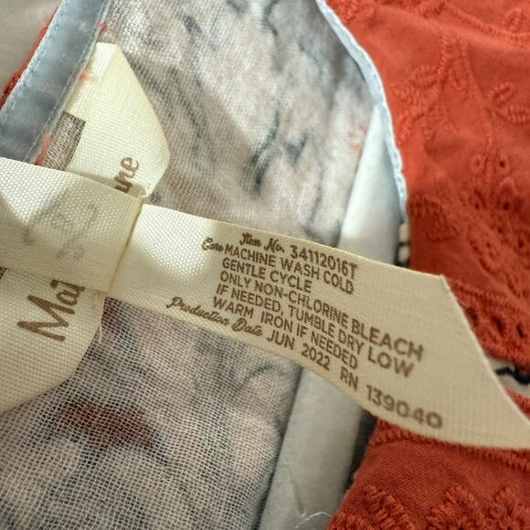 Matilda Jane Heart to Heart Meadow Brook Blouse, Peter Pan collar, size 8 - Picture 7 of 12